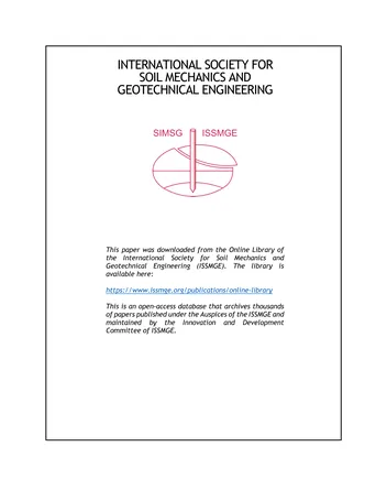Más sobre Sociedad Internacional de Mecánica de Suelos e Ingeniería Geotécnica