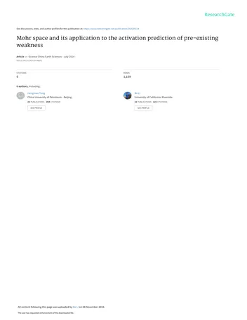 Más sobre Fórmula de Kastner modificada para la contracción de cavidades cilíndricas en Mohr.